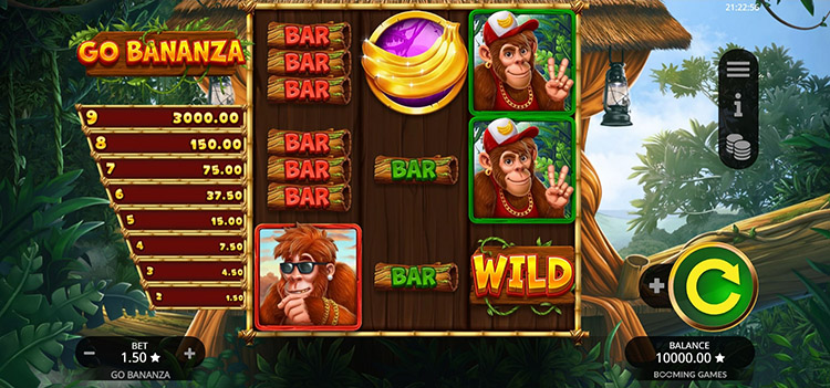 Go Bananza slot design