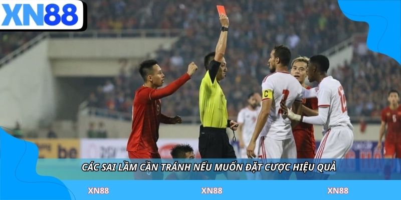 Các sai lầm cần tránh nếu muốn đặt cược hiệu quả